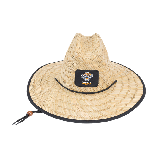 Wests Tigers Straw Hat - View 1