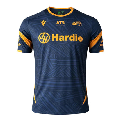 Parramatta Eels Mens 2026 Training Tee Navy Blue - View 1
