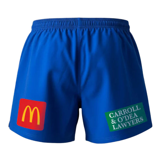 Parramatta Eels Mens 2026 Training Shorts Royal Blue - View 2