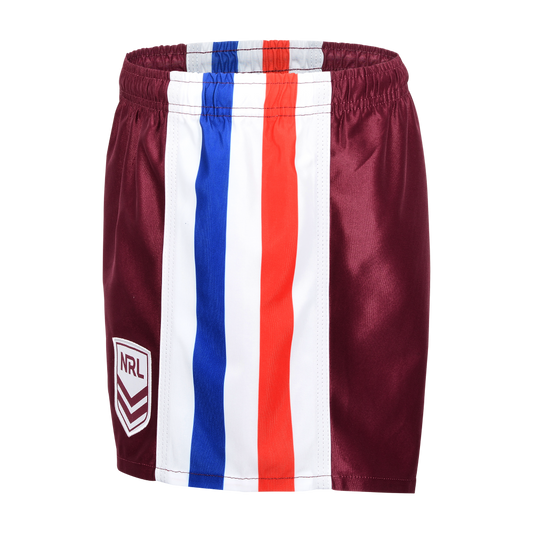 Manly Warringah Sea Eagles Youth Supporter Shorts - View 2