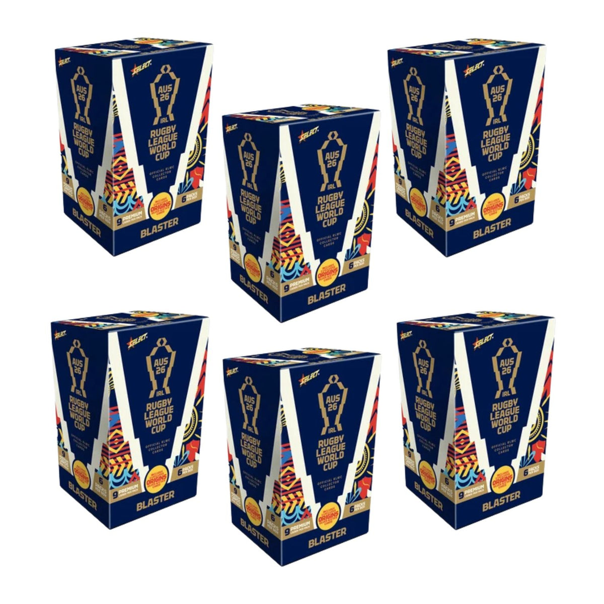 RLWC 2026 Blaster Box Bundle of 6 - View 1