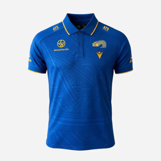 Parramatta Eels Adult 2026 Travel Polo Royal Blue - View 1