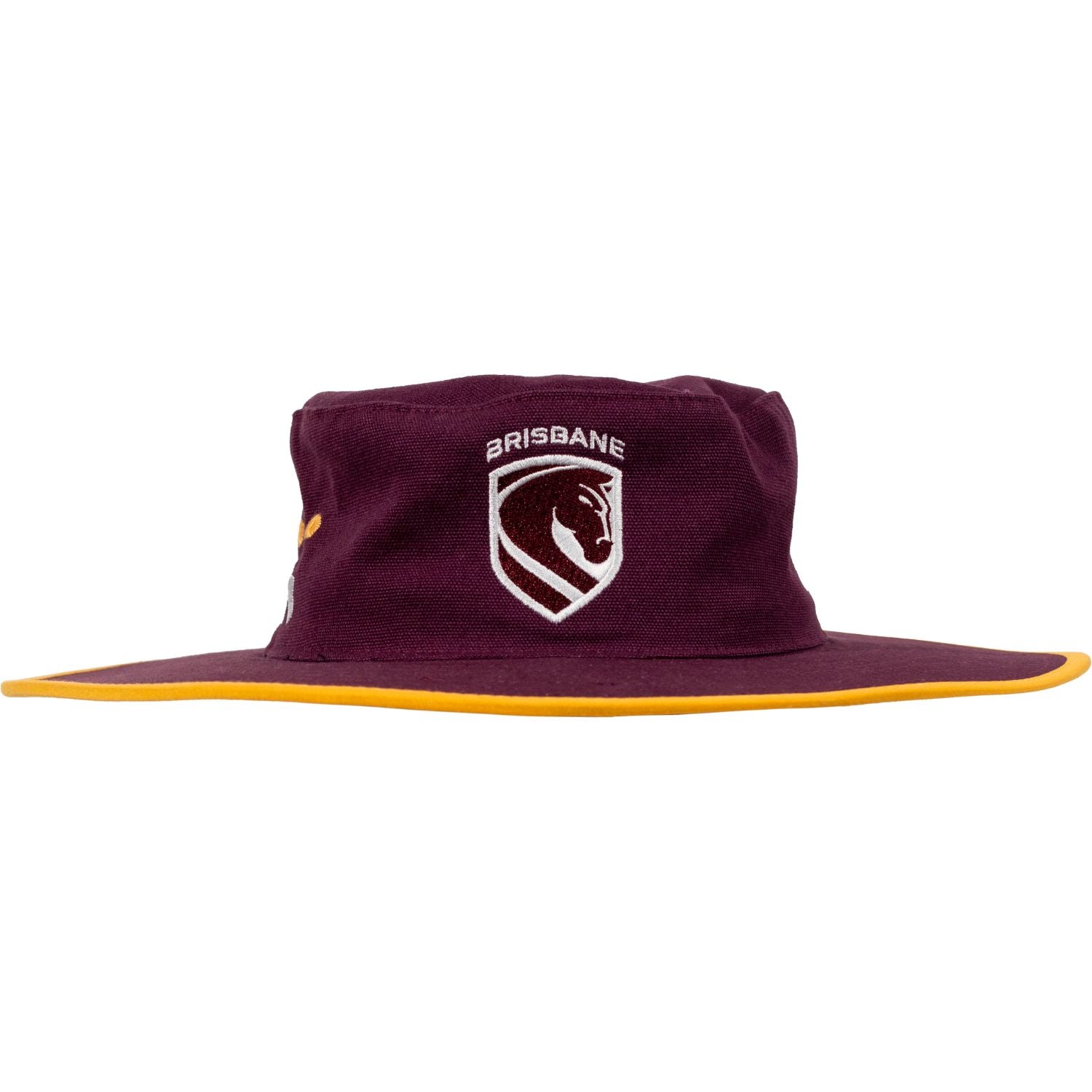 Brisbane Broncos Mens 2026 Wide Brim Hat - View 1