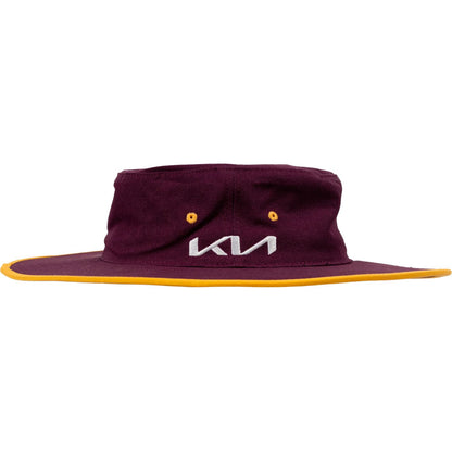 Brisbane Broncos Mens 2026 Wide Brim Hat - View 3