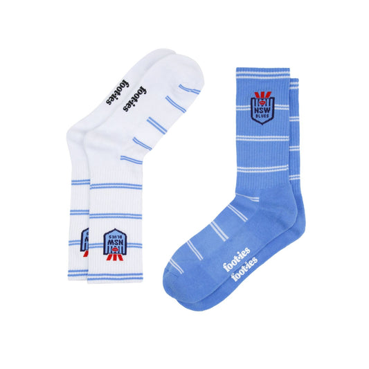 NSW Blues Stripe Sneaker Socks 2 Pack - View 2