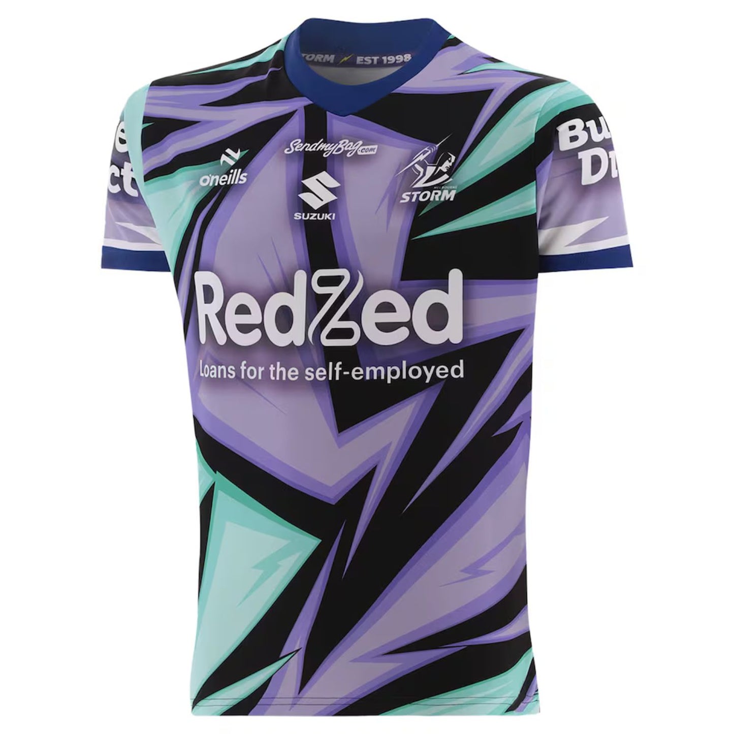 Melbourne Storm Mens 2026 Captains Run Jersey