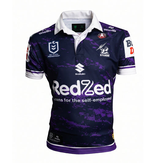 Melbourne Storm Mens 2026 ANZAC Round Jersey - Pre-Order - View 1