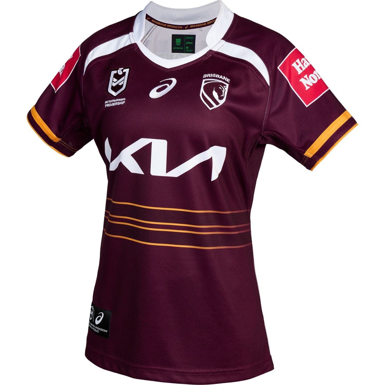 Brisbane Broncos NRLW Womens 2026 Home Jersey - View 3
