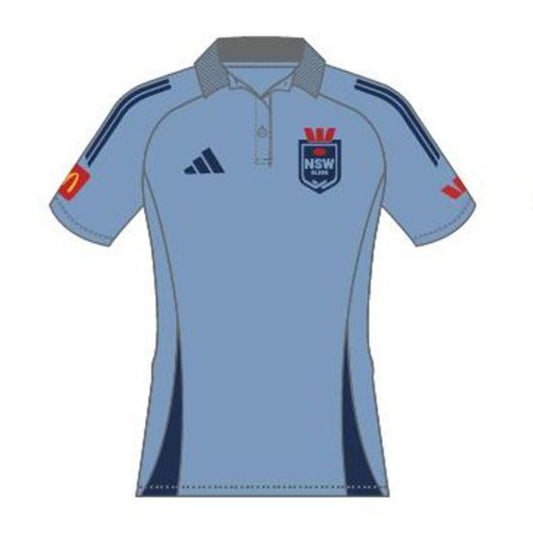Westpac NSW Blues Ladies 2026 Polo Light Blue - View 1