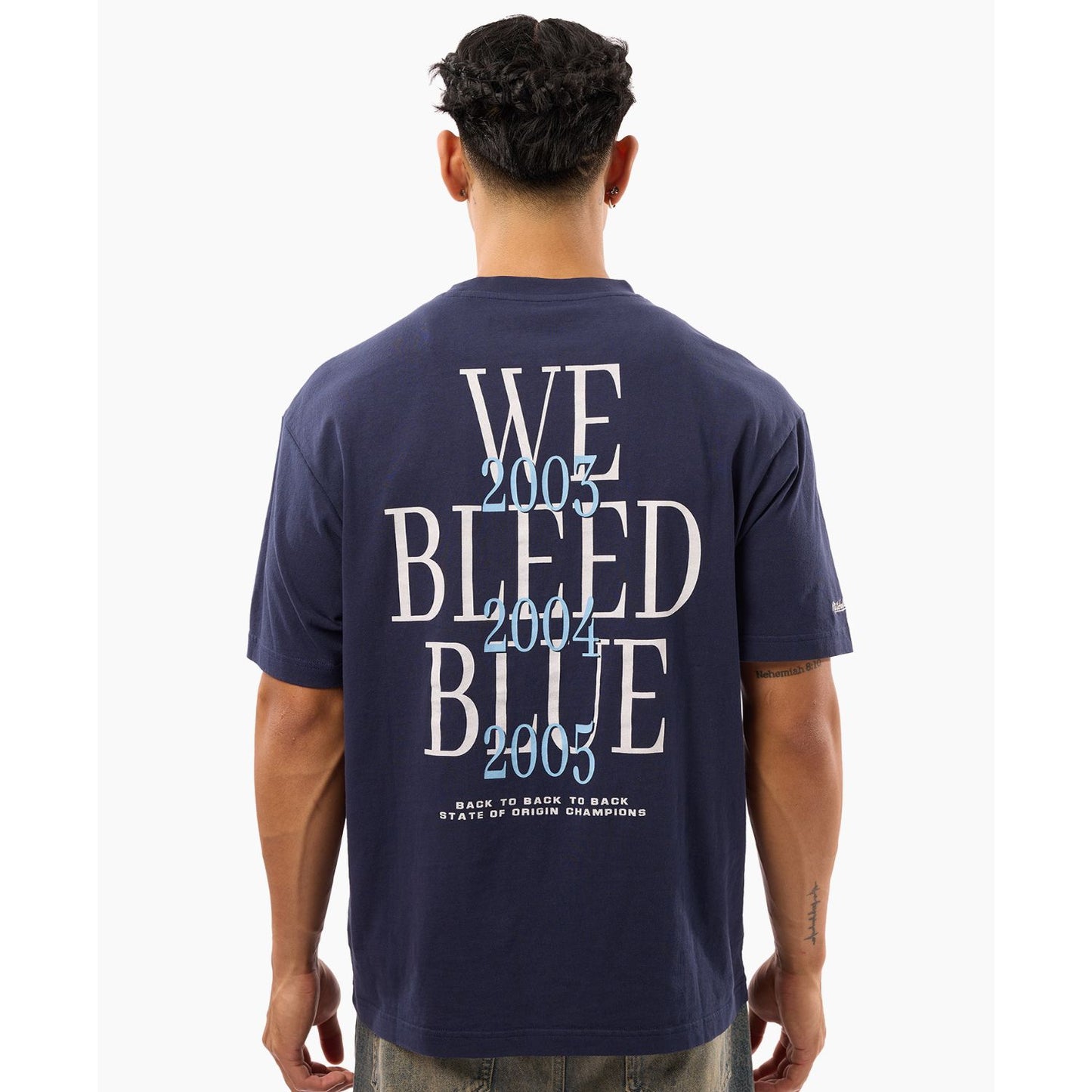 NSW Blues 2026 Mens Bleed Blue Tee