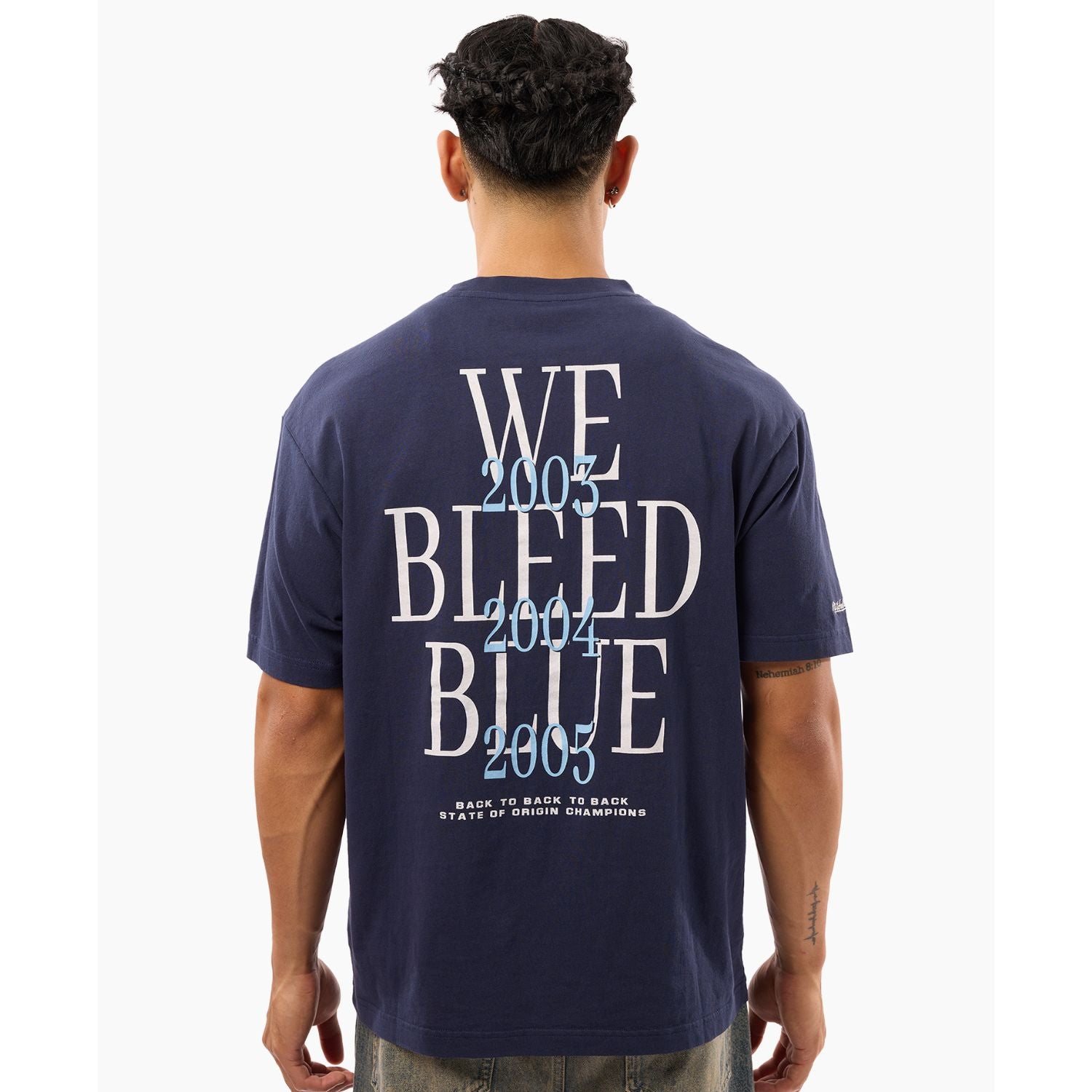 NSW Blues 2026 Mens Bleed Blue Tee - View 2