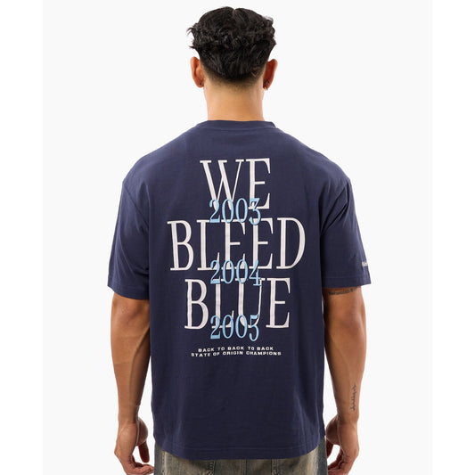 NSW Blues 2026 Mens Bleed Blue Tee - View 2