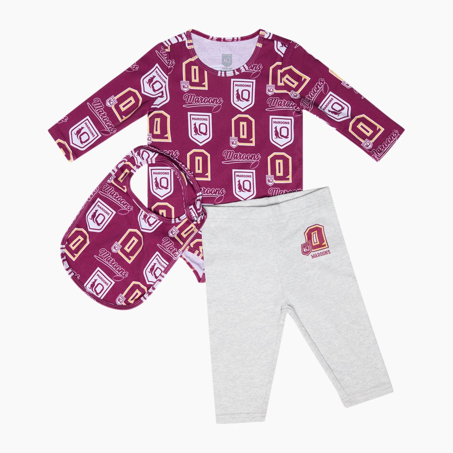 QLD Maroons Infant Gift Pack - View 1