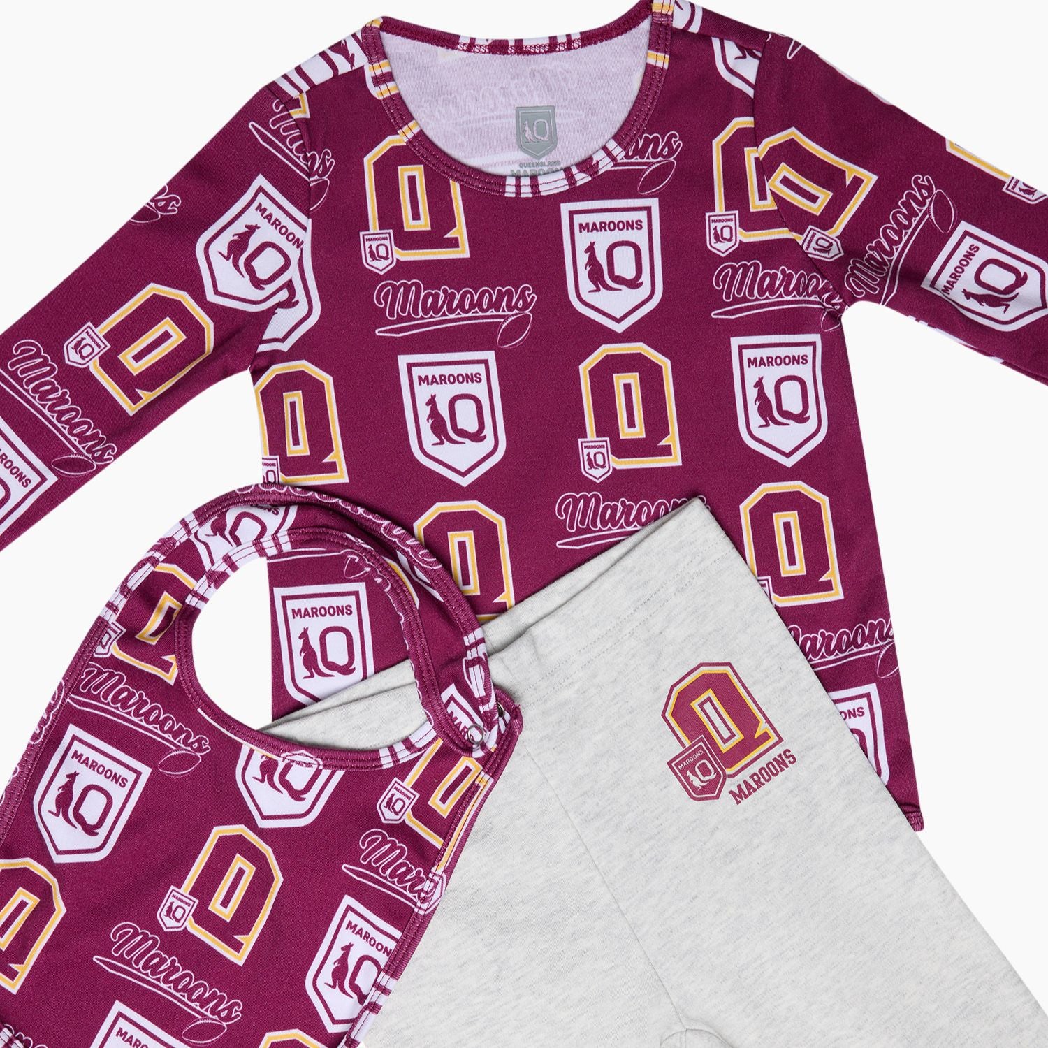 QLD Maroons Infant Gift Pack - View 3