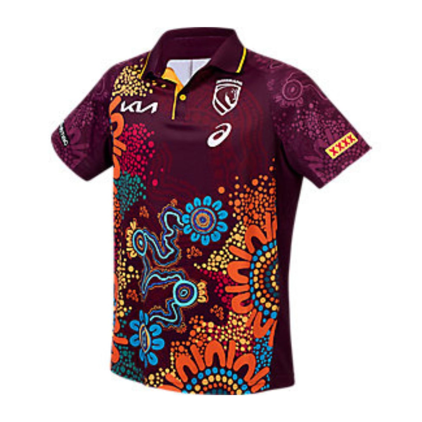 Brisbane Broncos Mens 2026 Indigenous Polo