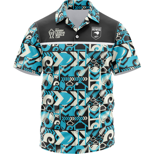 RLWC New Zealand 2026 Hawaiian Shirt - View 1