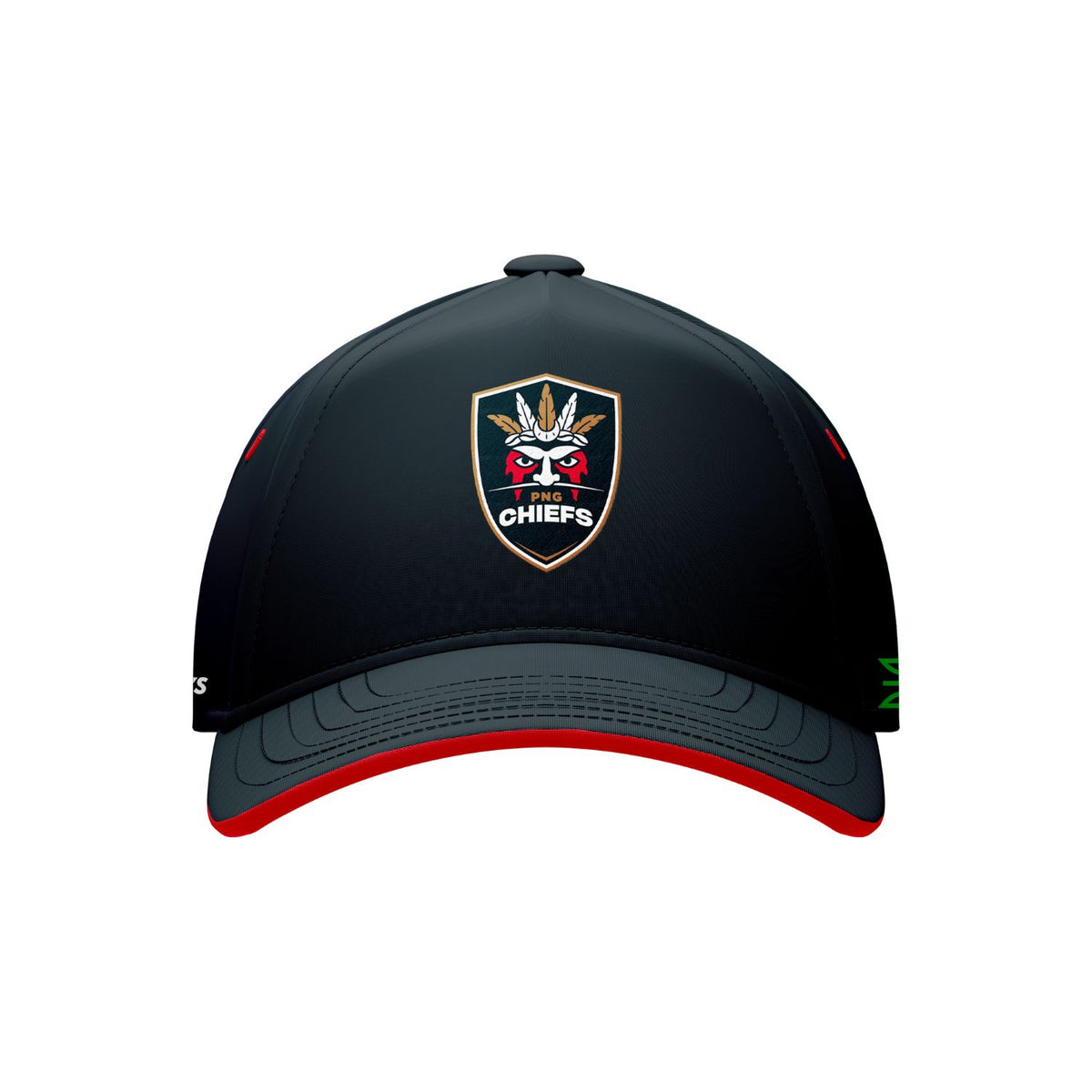 PNG Chiefs Foundation Media Cap Black/Red- Pre-Order - View 1
