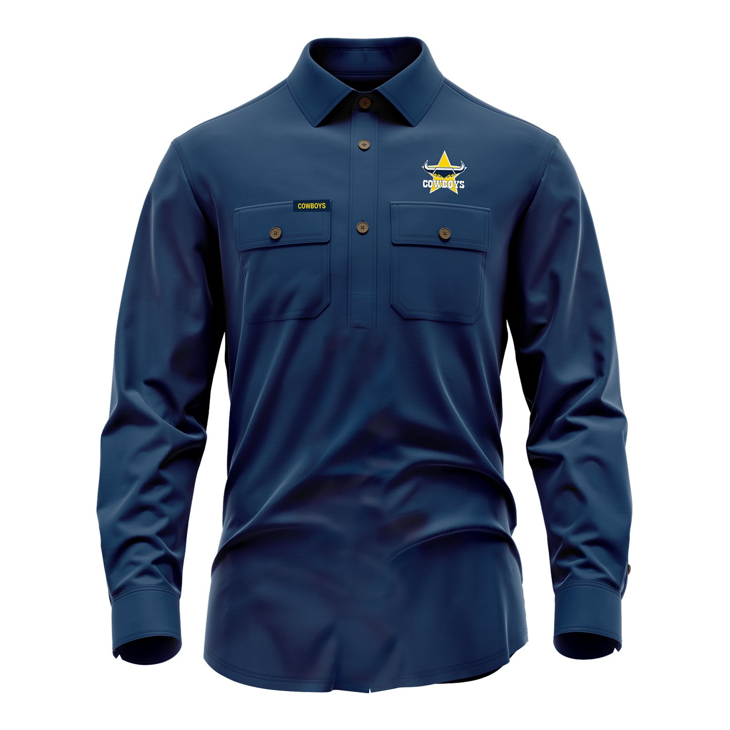 North Queensland Cowboys Rusty Workshirt