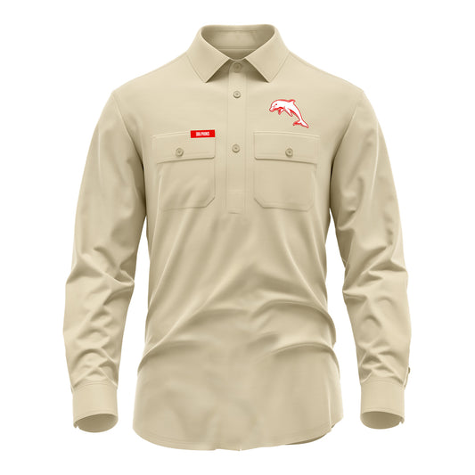 Dolphins Rusty Workshirt - View 1