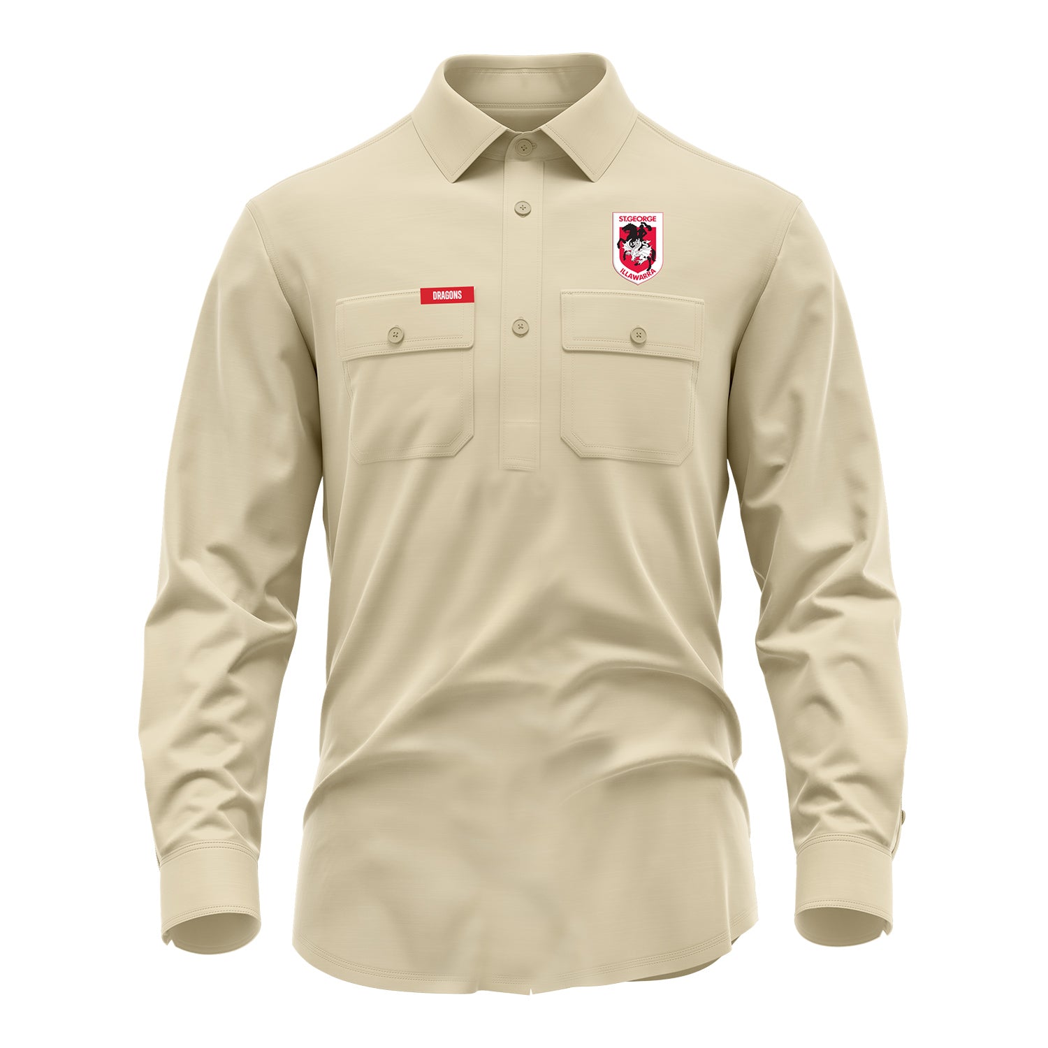 St George Illawarra Dragons Rusty Workshirt - View 1