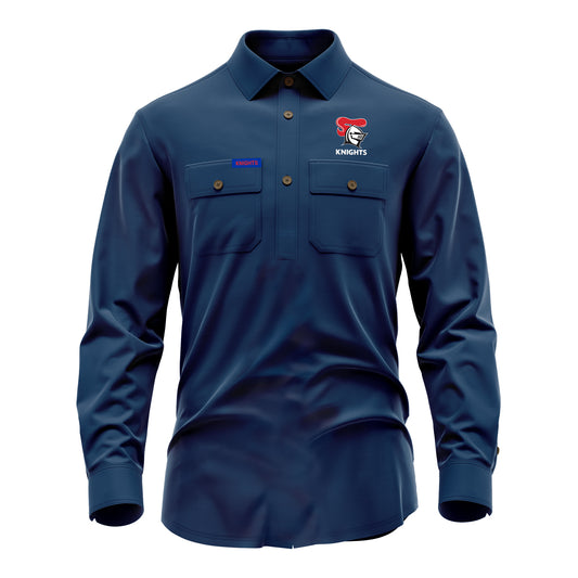 Newcastle Knights Rusty Workshirt - View 1