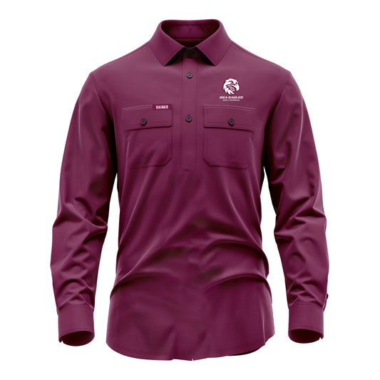 Manly Warringah Sea Eagles Rusty Workshirt - View 1