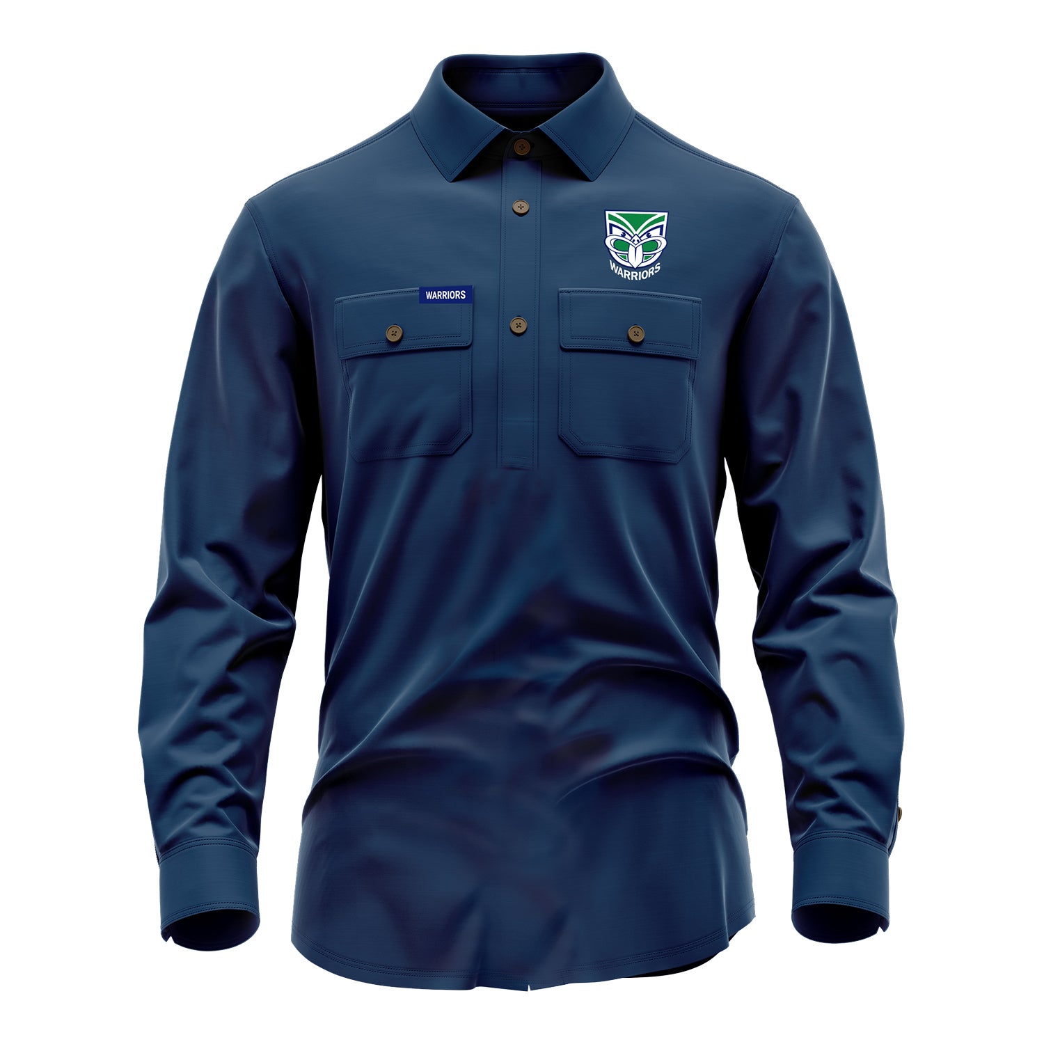 New Zealand Warriors Rusty Workshirt - View 1