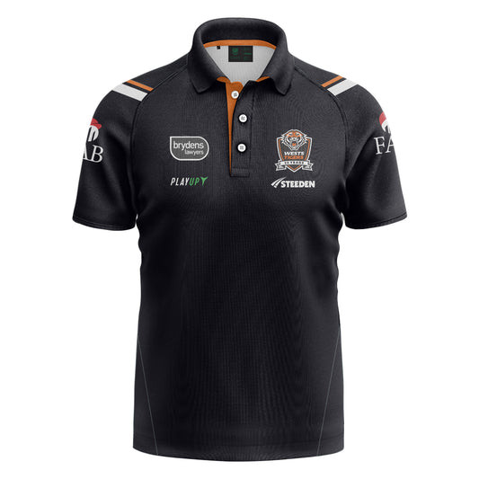 Wests Tigers 2024 Womens Players Replica Media Polo