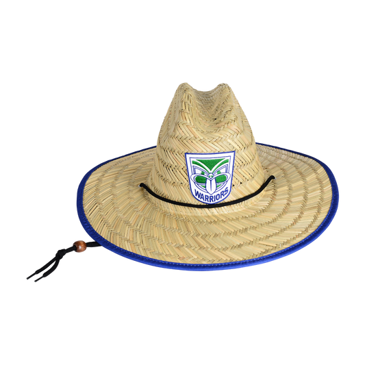 Warriors Adult Retro Straw Hat - View 1