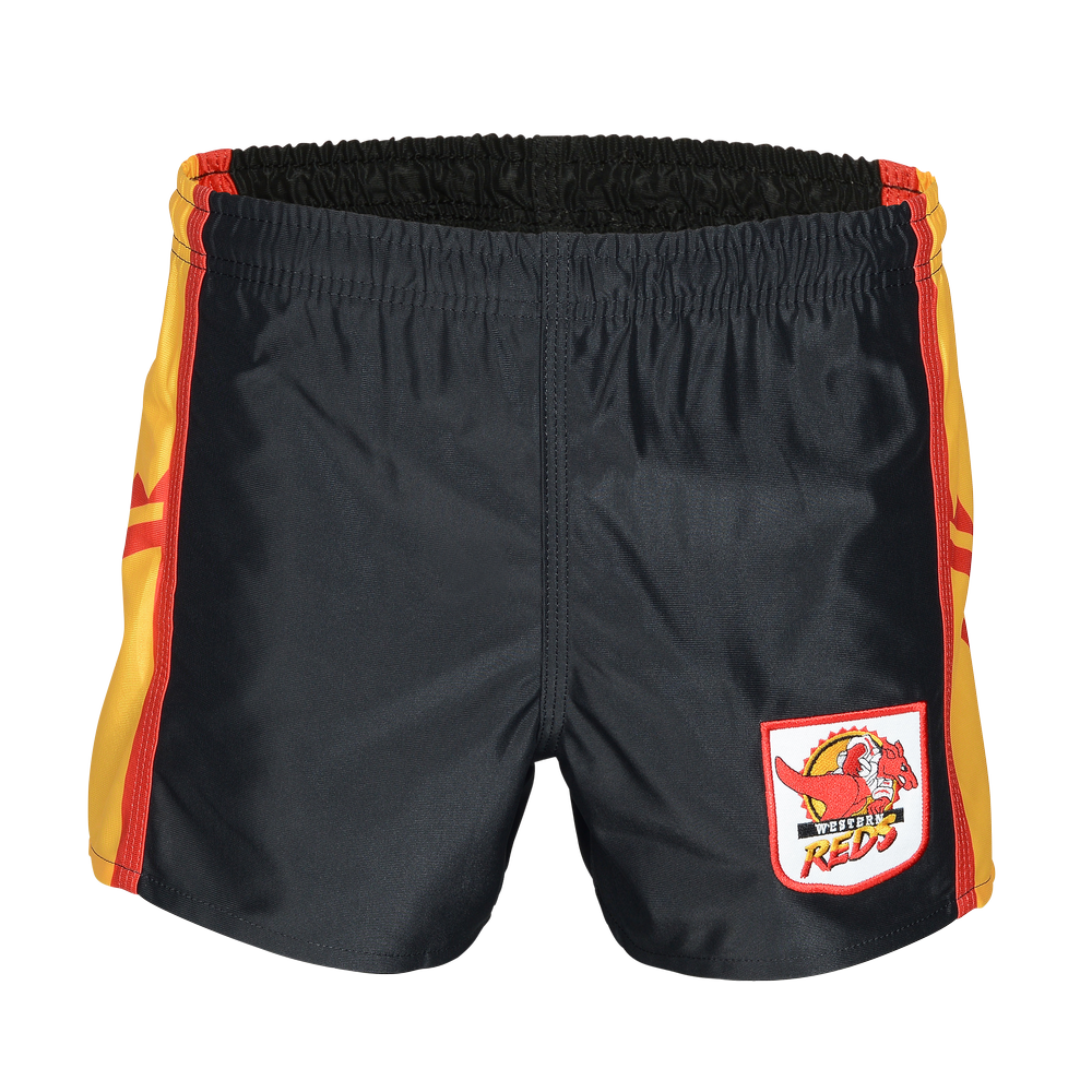 Western Reds Adult Retro Shorts - View 1
