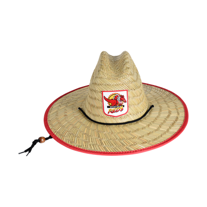 Western Reds Adult Retro Straw Hat - View 1