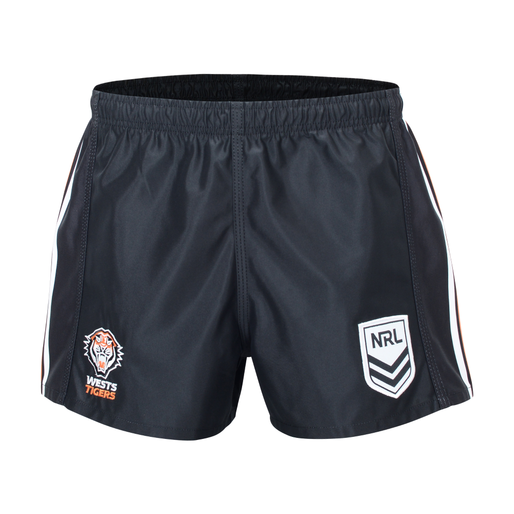 Wests Tigers Youth Supporter Shorts