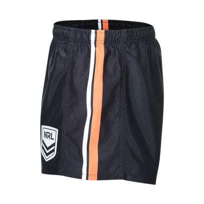 Wests Tigers Mens Supporter Shorts - View 2
