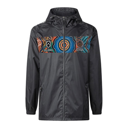 Indigenous All Stars Mens 2026 Wet Weather Jacket - Pre-Order - View 1