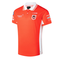 St George Illawarra Dragons Mens 2026 Media Polo Red