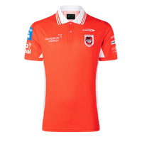 St George Illawarra Dragons Mens 2026 Media Polo Red