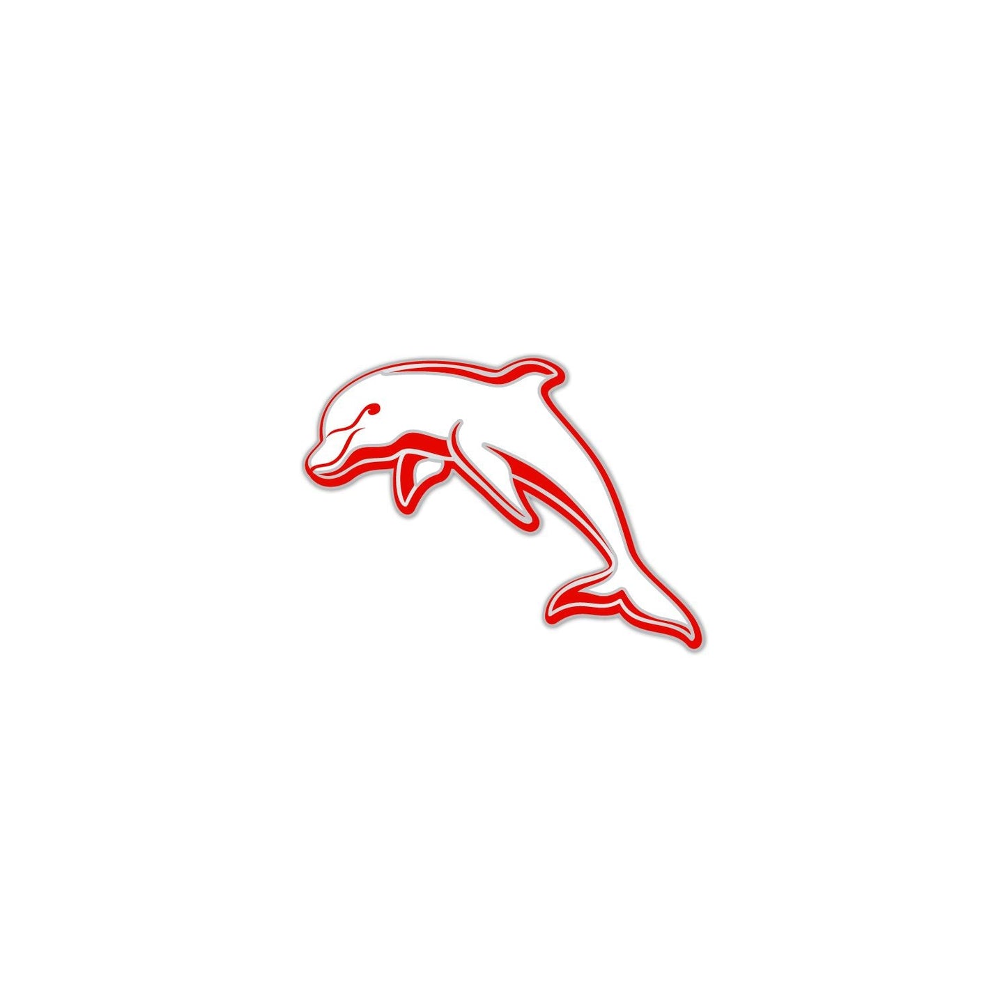 Dolphins Logo Pin