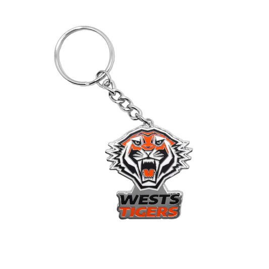 Wests Tigers Logo Keyring